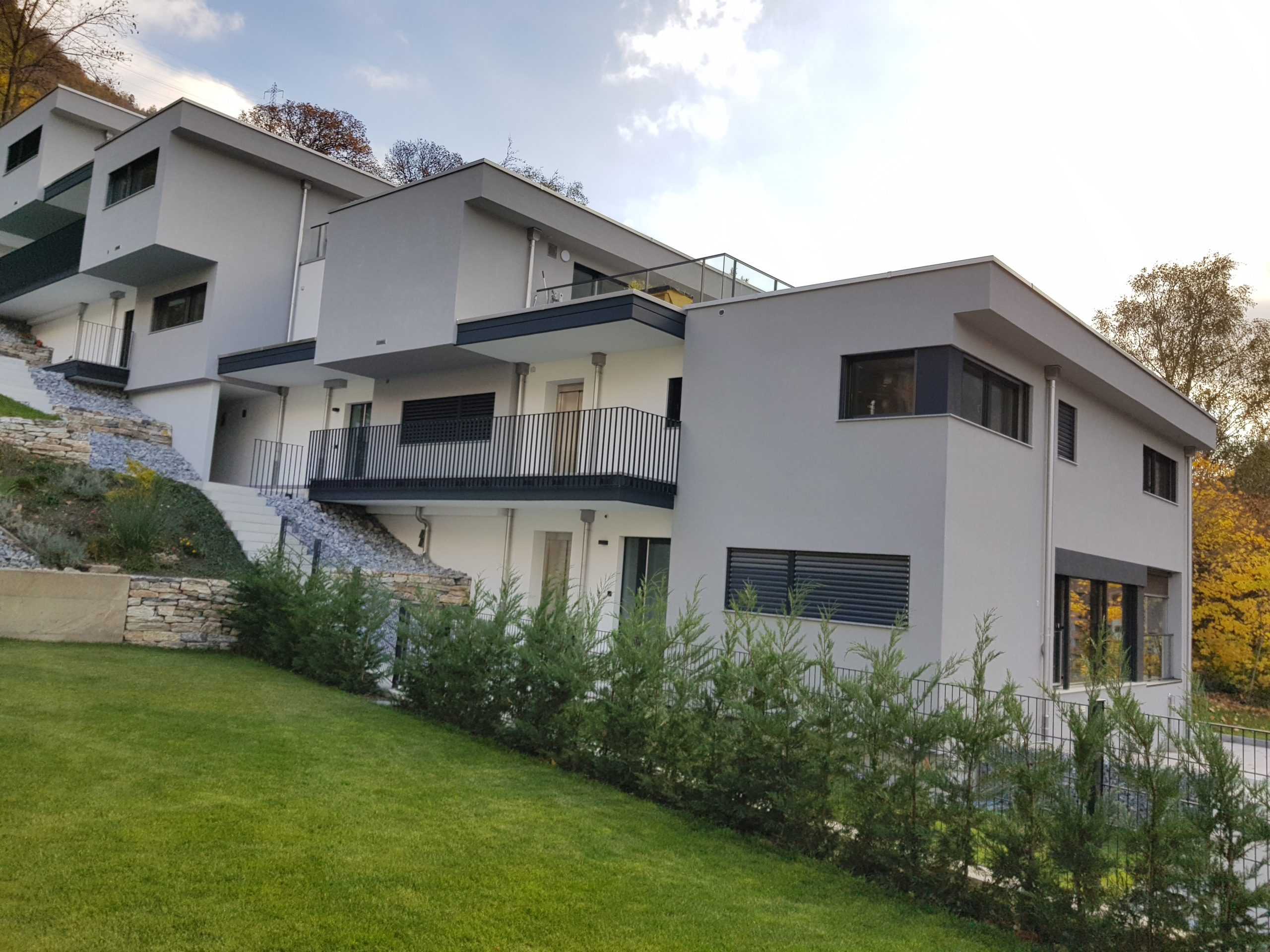 4 Reiheneinfamilienhäuser La Terrazza  2019/2020Visp